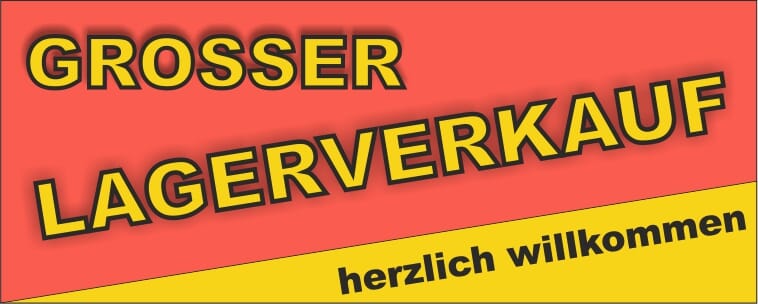 Spannband Grosser Lagerverkauf | 80 x 200 cm - Bild 1