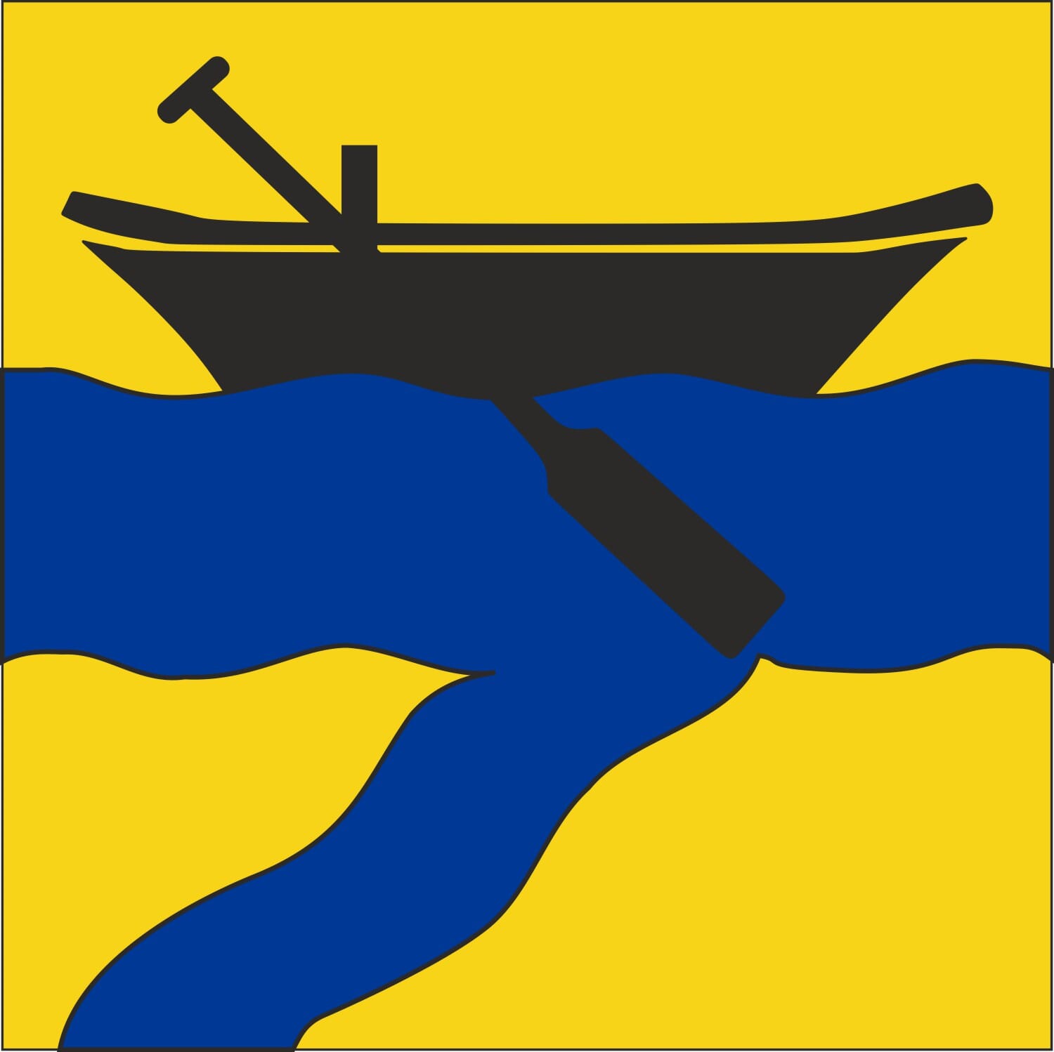 Fahne Gemeinde 5322 Koblenz (AG) | 30 x 30 cm und Gr&ouml;sser - Bild 1