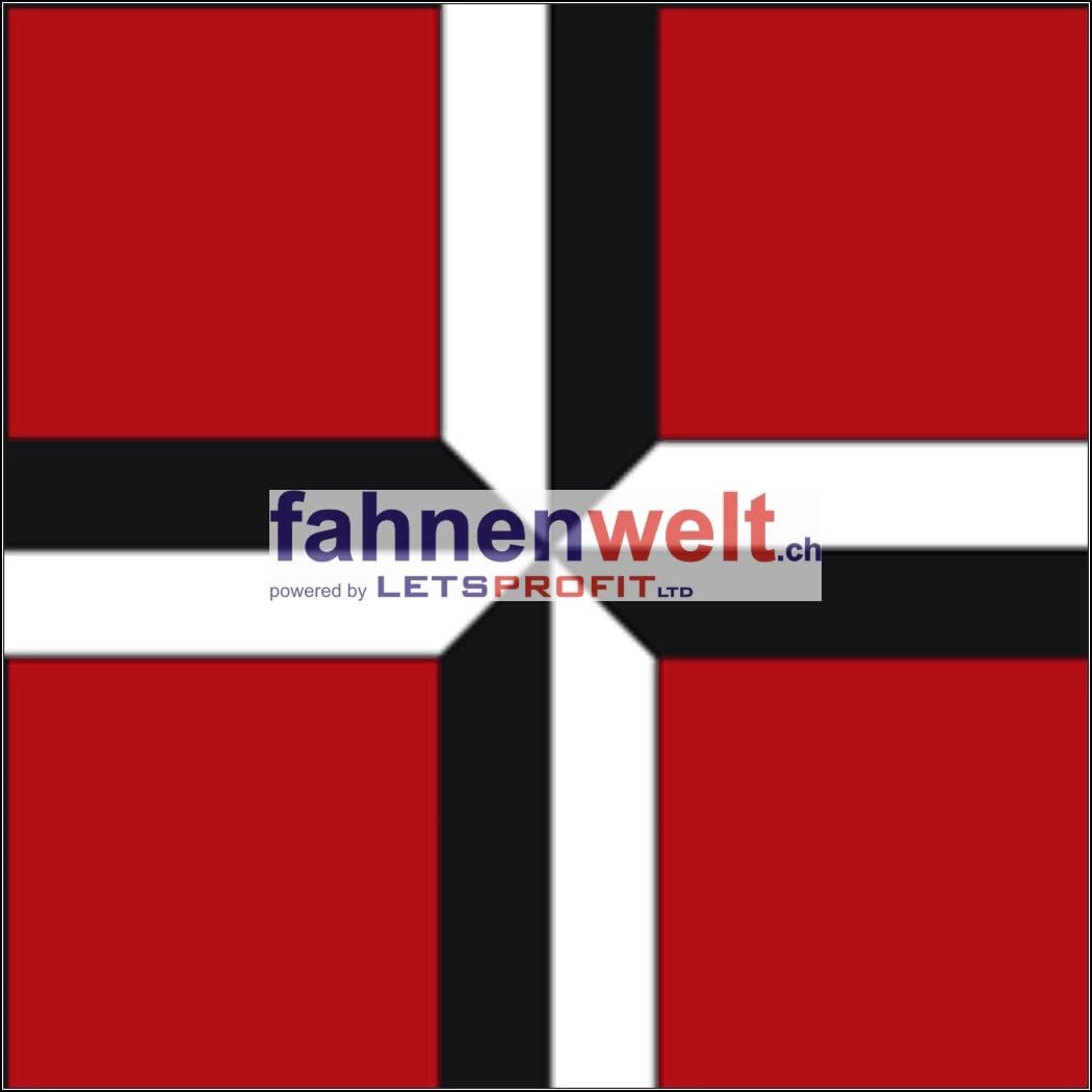 Fahne Gemeinde 7107 Safien Ehemalige Gemeinde (GR) | 30 x 30 cm und Gr&ouml;sser - Bild 1