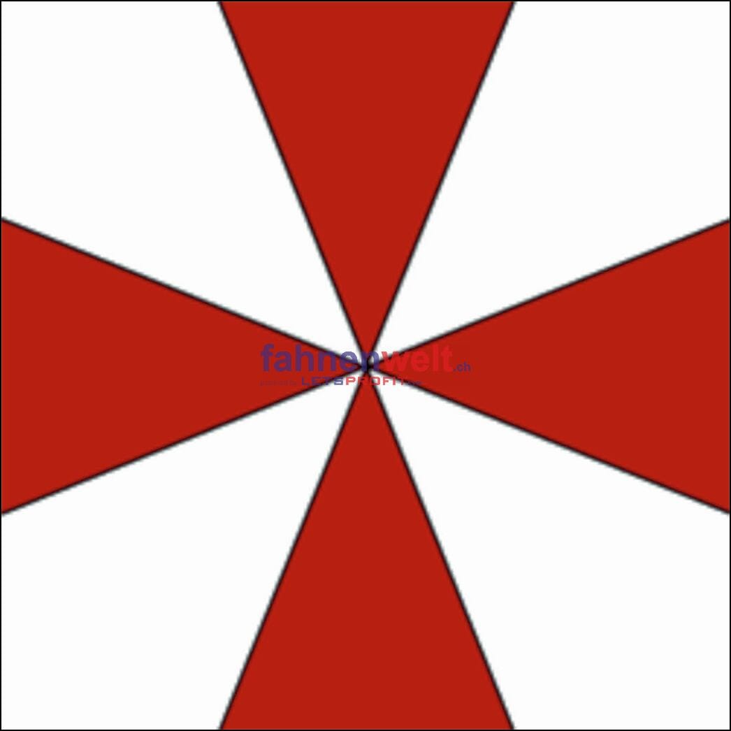 Fahne Gemeinde 8573 Siegershausen Ehemalige Gemeinde (TG) | 30 x 30 cm und Gr&ouml;sser - Bild 1