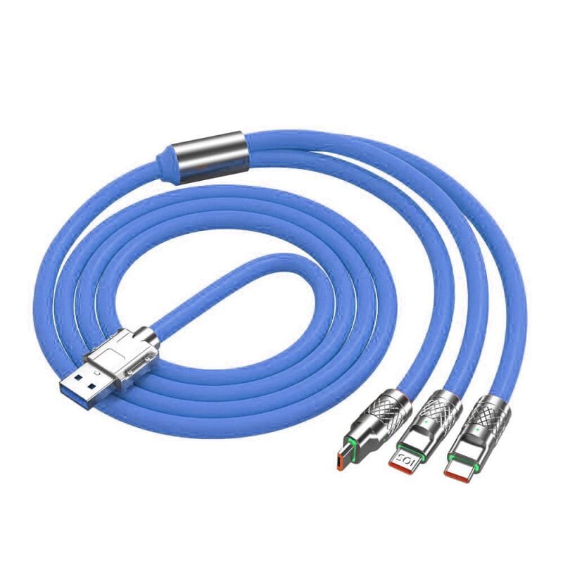 USB 3 in 1 Universalladekabel in verschiedenen Farben - Bild 4