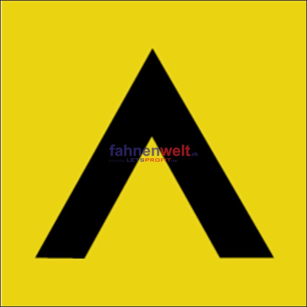 Fahne Gemeinde 6690 Cavergno Ehemalige Gemeinde (TI) | 30 x 30 cm und Gr&ouml;sser - Bild 1