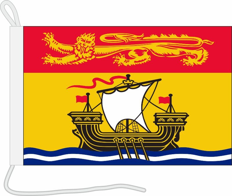 New Brunswick Bootsfahne | 30 x 45 cm - Bild 1