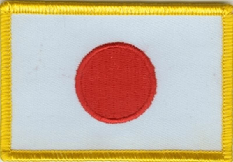Patch Sticker zum aufb&uuml;geln Japan | 5.5 x 9 cm - Bild 1