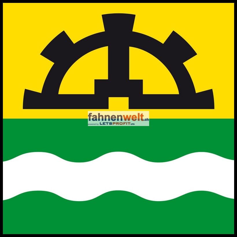 Fahne Gemeinde 9313 Muolen (SG) | 30 x 30 cm und Gr&ouml;sser - Bild 1