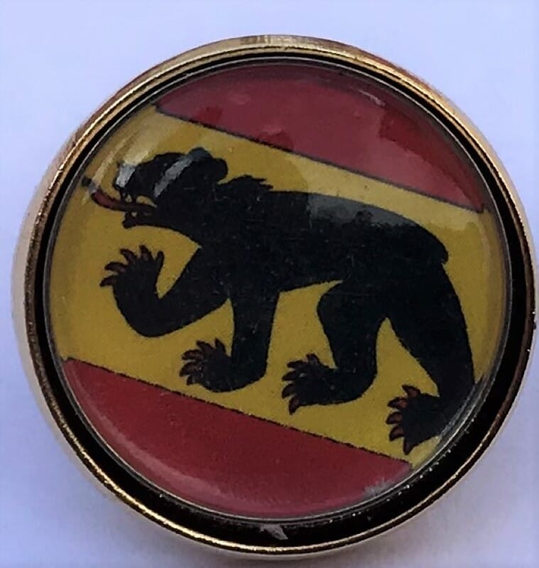 Pin Kanton Bern rund mit Verschluss | &Oslash; 1.6 cm - Bild 5
