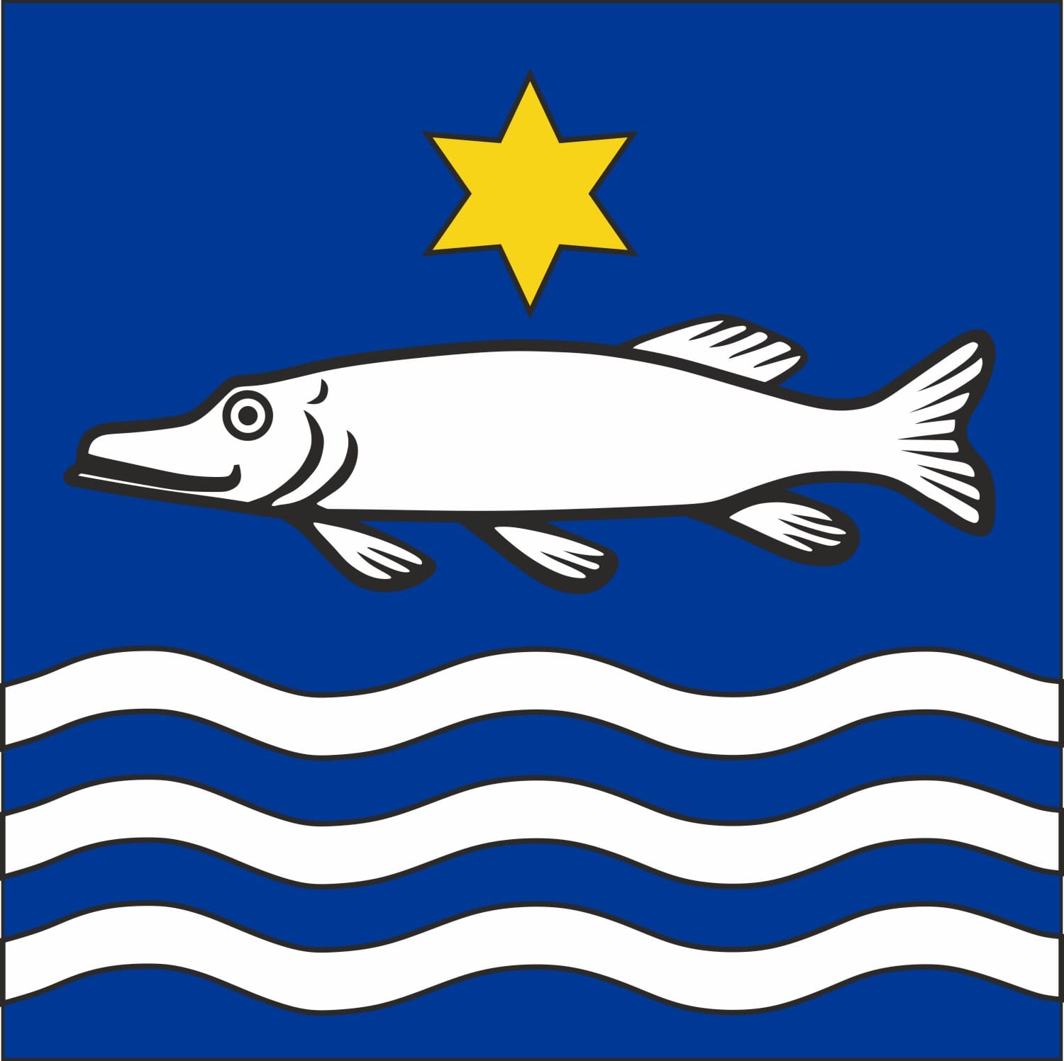 Fahne Gemeinde 8919 Rottenschwil (AG) | 30 x 30 cm und Gr&ouml;sser - Bild 1
