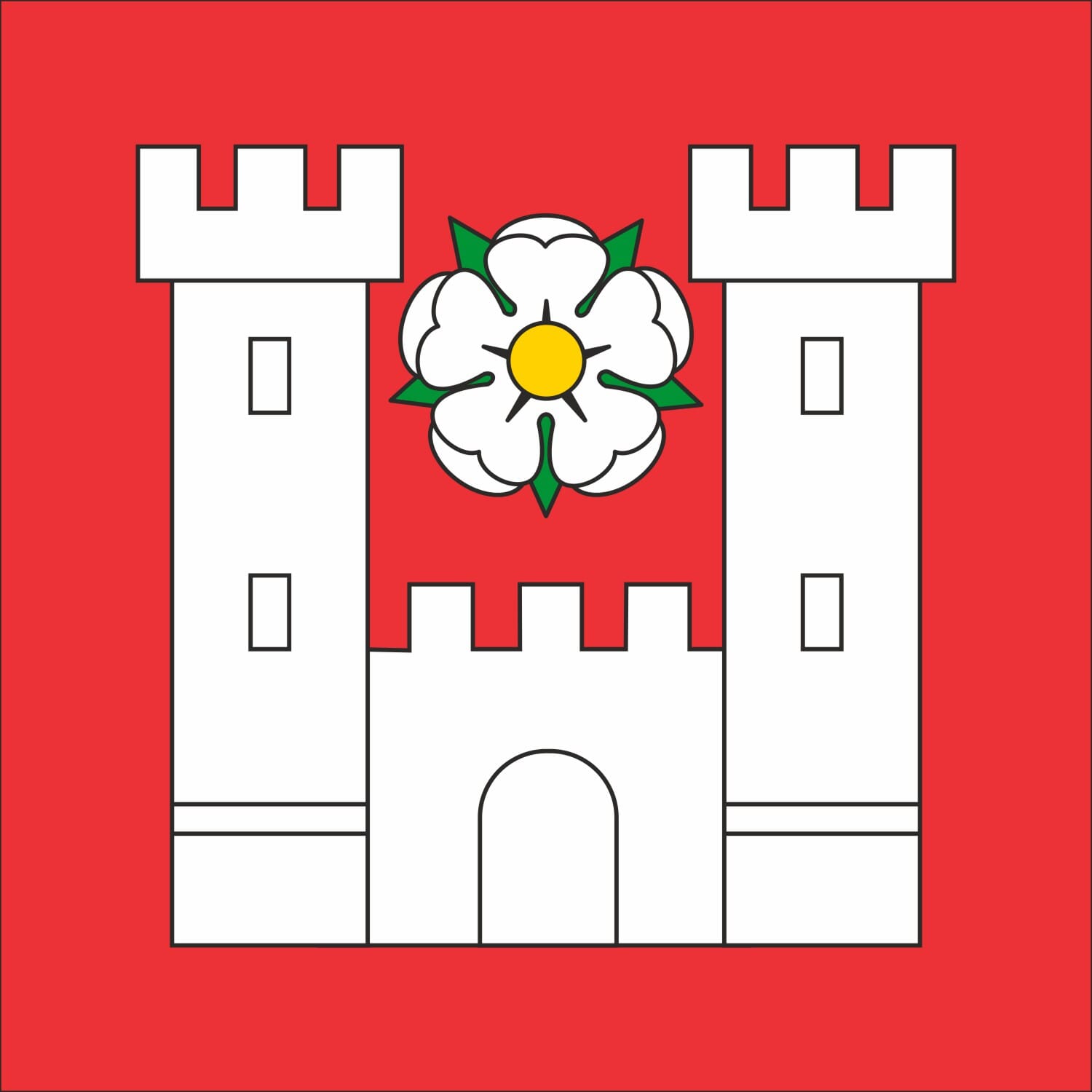 Fahne Gemeinde 3763 D&auml;rstetten (BE) | 30 x 30 cm und Gr&ouml;sser - Bild 1