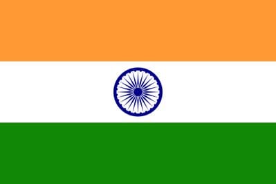 Indien gedruckt im Querformat | 90 x 150 cm - Bild 1