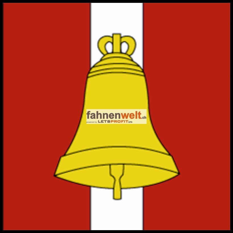 Fahne Gemeinde 1291 Commugny (VD) | 30 x 30 cm und Gr&ouml;sser - Bild 1