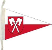 Biel Wimpel mit Wappen | 20 x 30 cm - Bild 1