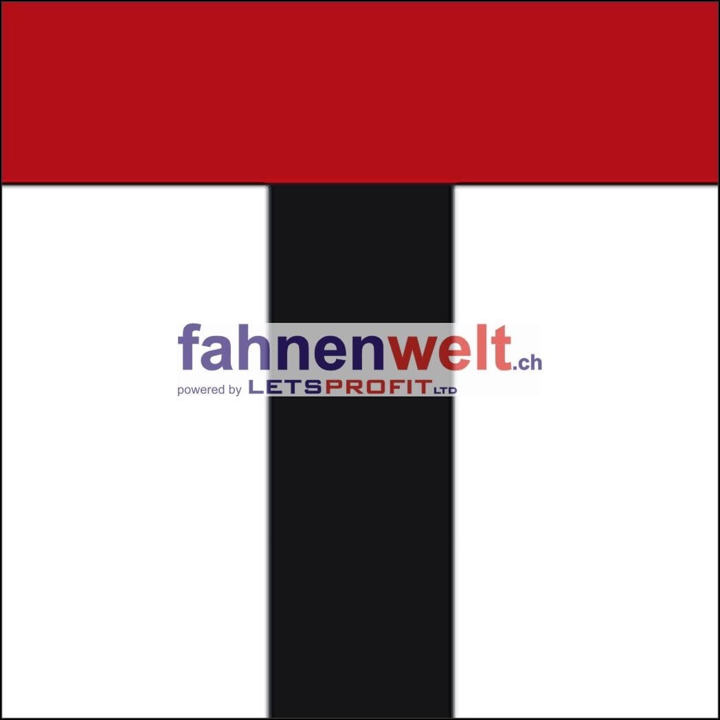Fahne Bezirk Baden (AG) | 30 x 30 cm und Gr&ouml;sser - Bild 1