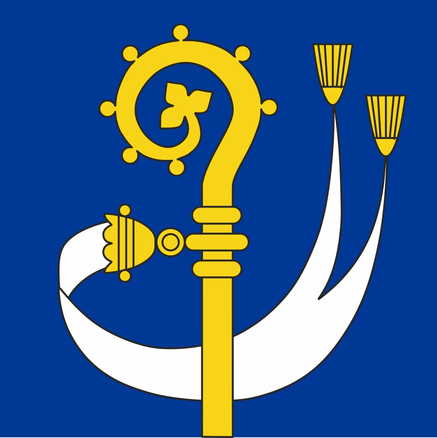 Fahne Gemeinde 5646 Abtwil (AG) | 30 x 30 cm und Gr&ouml;sser - Bild 1