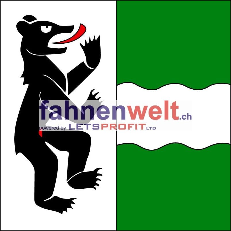 Fahne Gemeinde 4938 Rohrbachgraben (BE) | 30 x 30 cm und Gr&ouml;sser - Bild 1