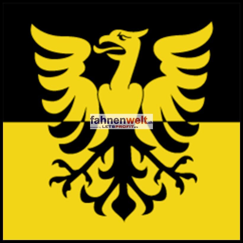 Fahne Gemeinde 1609 Besences Ehemalige Gemeinde (FR) | 30 x 30 cm und Gr&ouml;sser - Bild 1