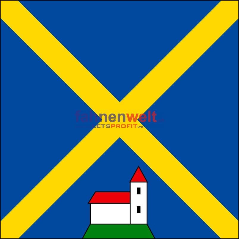 Fahne Gemeinde 6814 Lamone (TI) | 30 x 30 cm und Gr&ouml;sser - Bild 1