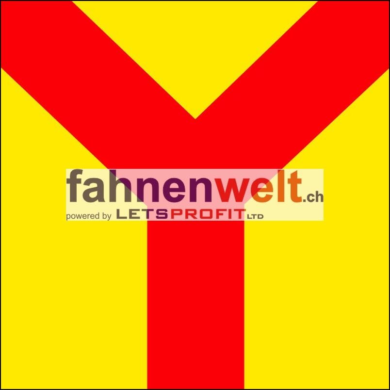 Fahne Gemeinde 3623 Teuffenthal (BE) | 30 x 30 cm und Gr&ouml;sser - Bild 1