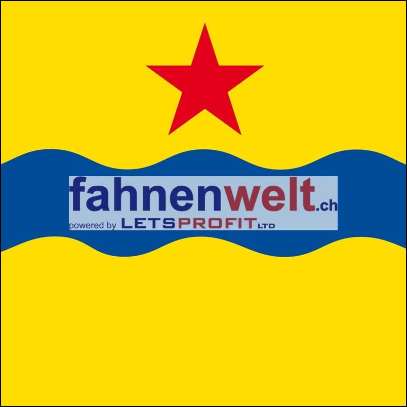 Fahne Gemeinde 4245 Kleinl&uuml;tzel (SO) | 30 x 30 cm und Gr&ouml;sser - Bild 1