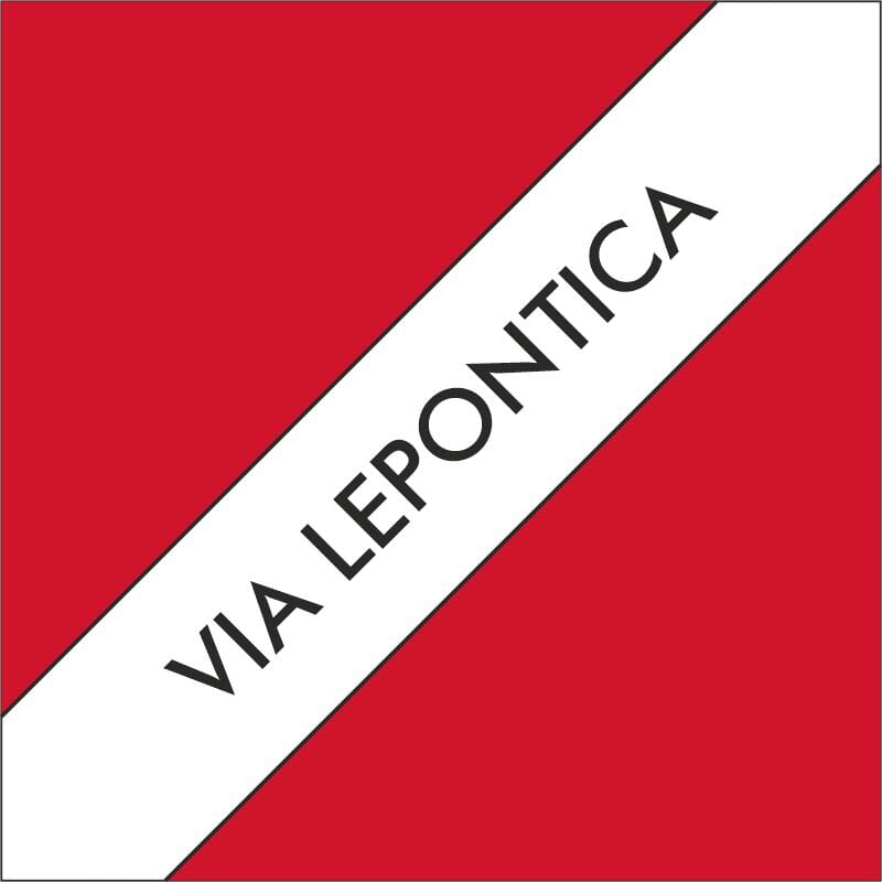 Fahne Gemeinde 6716 Leontica Ehemalige Gemeinde (TI) | 30 x 30 cm und Gr&ouml;sser - Bild 1