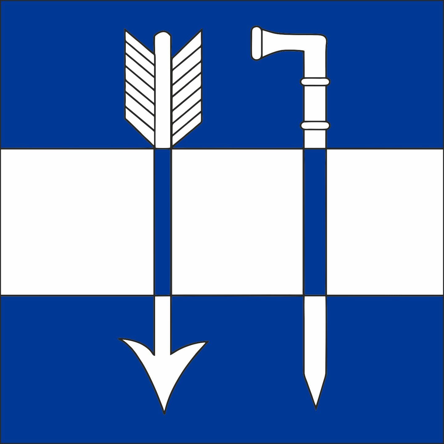 Fahne Gemeinde 6992 Vernate (TI) | 30 x 30 cm und Gr&ouml;sser - Bild 1