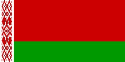 Belarus gedruckt im Querformat | 90 x 150 cm - Bild 1