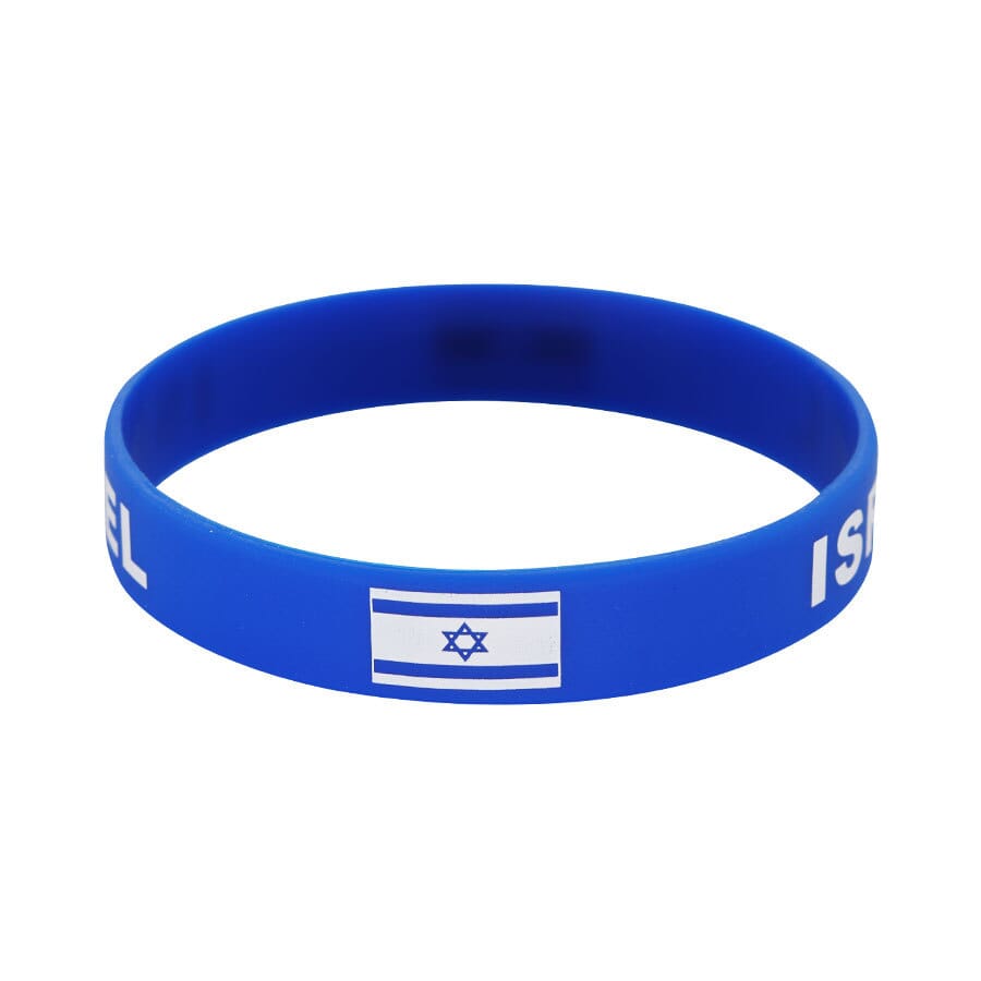 Silikonarmband Israel | 12 mm - Bild 1