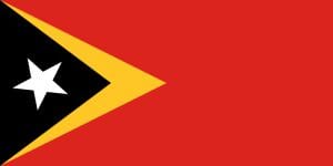 Osttimor Fahne gedruckt | 90 x 150 cm - Bild 1