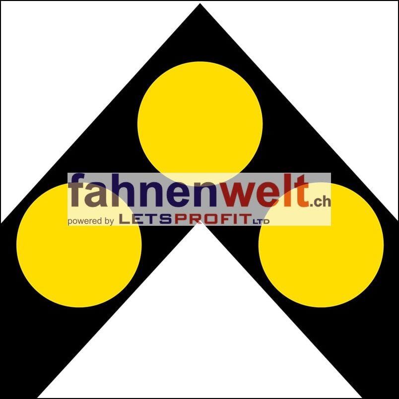 Fahne Gemeinde 5043 Holziken (AG) | 30 x 30 cm und Gr&ouml;sser - Bild 1