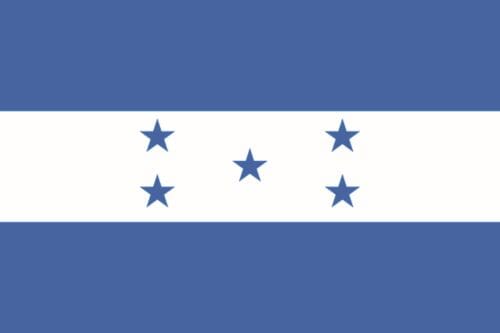 Honduras gedruckt im Querformat | 60 x 90 cm - Bild 1