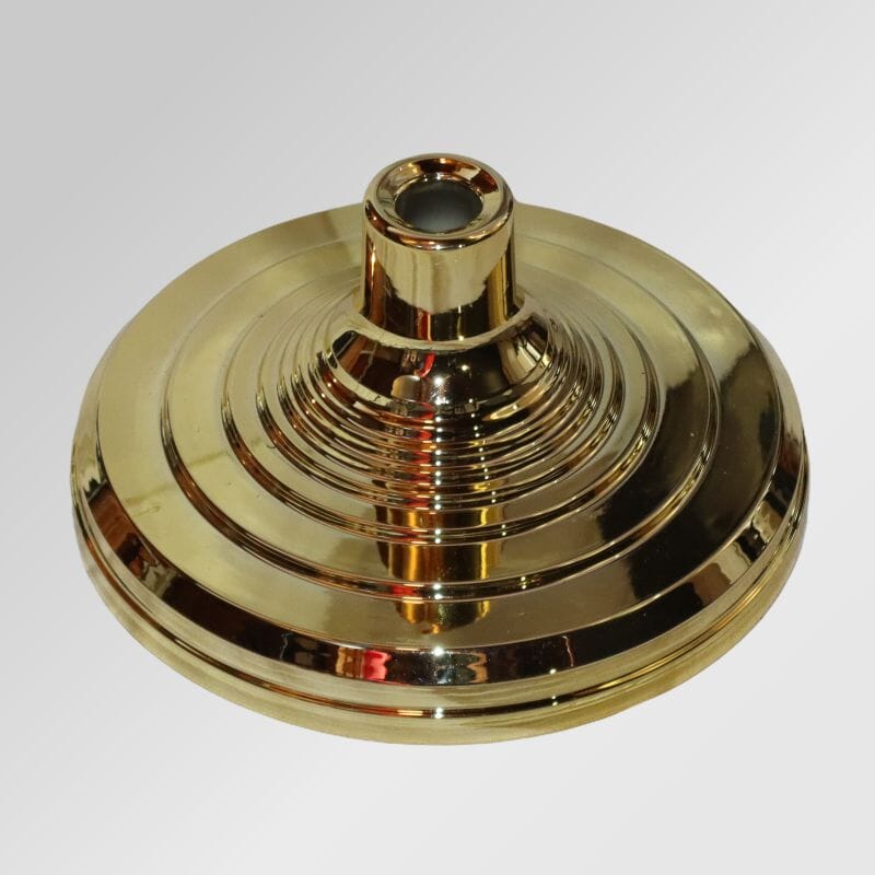 Fuss / Sockel Gold Hochglanz &Oslash; 29,5 cm &ndash; f&uuml;r Innenbereich - Bild 1