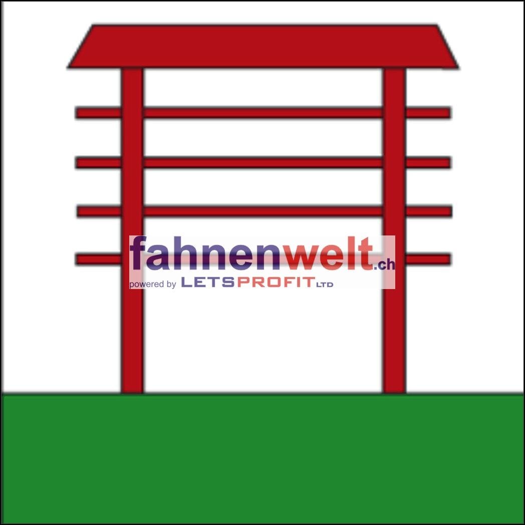 Fahne Gemeinde 7137 Flond Ehemalige Gemeinde (GR) | 30 x 30 cm und Gr&ouml;sser - Bild 1