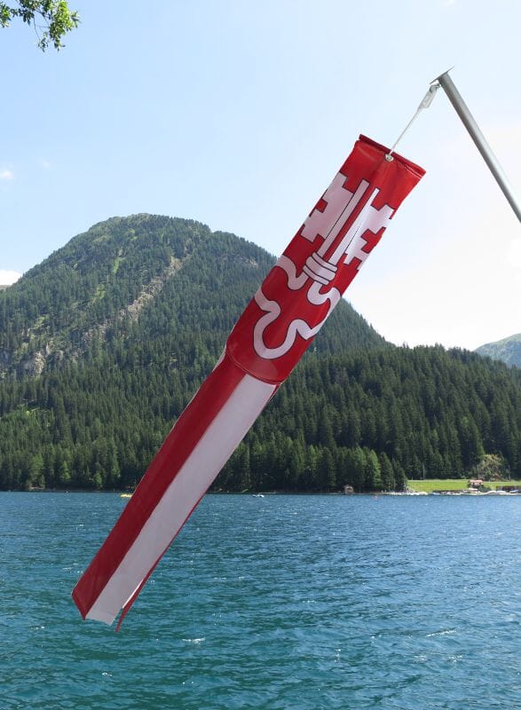 Windsack Kanton Nidwalden | ca. &Oslash; 18 cm x 150 / 165 cm - Bild 1