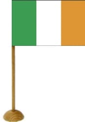 Tischf&auml;hnchen Irland mit Fuss | 45 x 70 mm - Bild 1