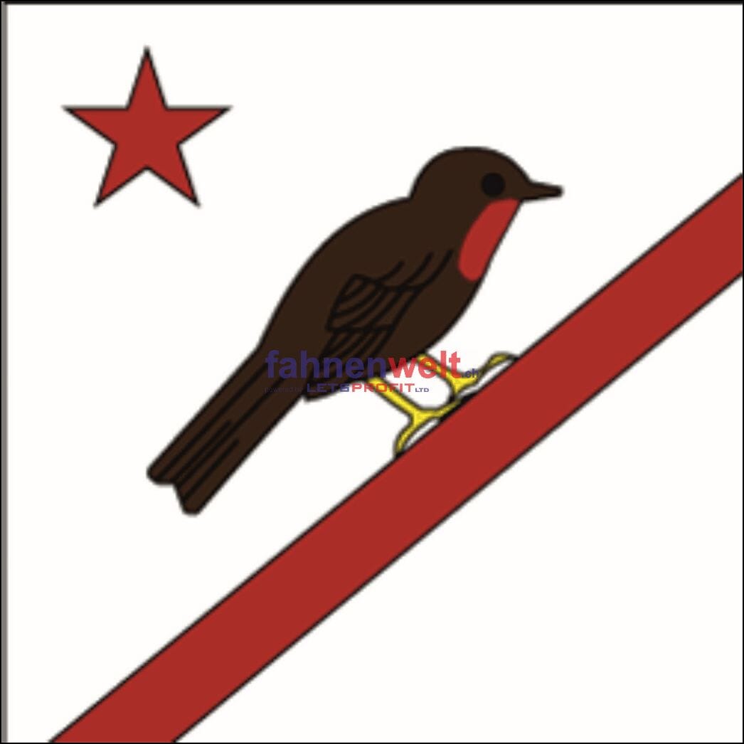 Fahne Gemeinde 6942 Savosa (TI) | 30 x 30 cm und Gr&ouml;sser - Bild 1