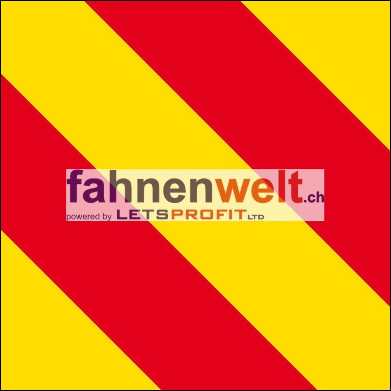 Fahne Gemeinde 3423 Ersigen (BE) | 30 x 30 cm und Gr&ouml;sser - Bild 1