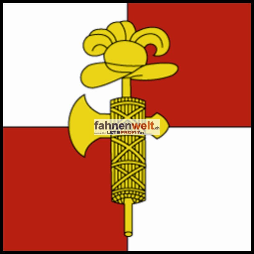 Fahne Gemeinde 1131 Tolochenaz (VD) | 30 x 30 cm und Gr&ouml;sser - Bild 1