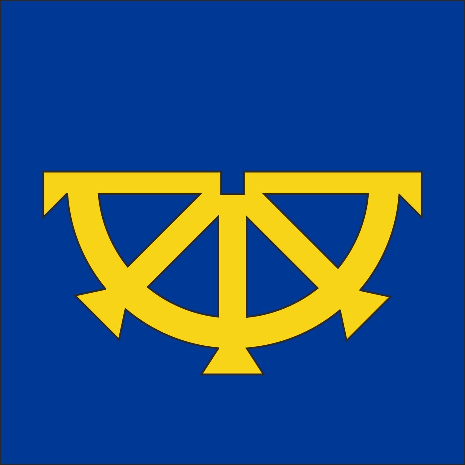 Fahne Gemeinde 8427 Rorbas (ZH) | 30 x 30 cm und Gr&ouml;sser - Bild 1