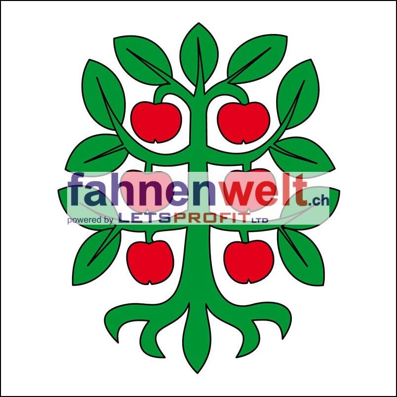 Fahne Gemeinde 3416 Affoltern im Emmental (BE) | 30 x 30 cm und Gr&ouml;sser - Bild 1