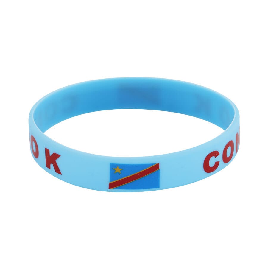 Silikonarmband Kongo D.R. | 12 mm - Bild 1