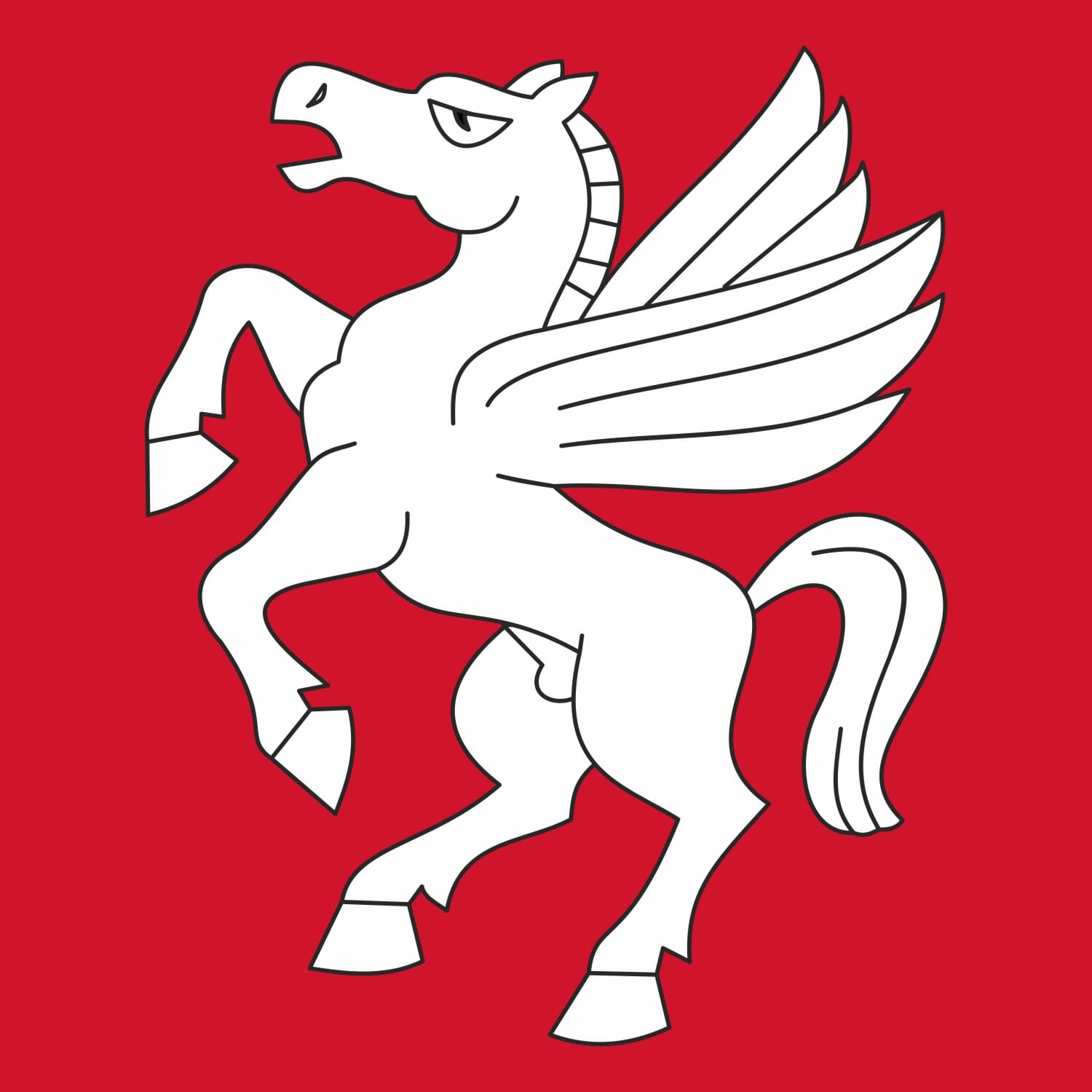 Fahne Gemeinde 3282 Bargen (BE) | 30 x 30 cm und Gr&ouml;sser - Bild 1
