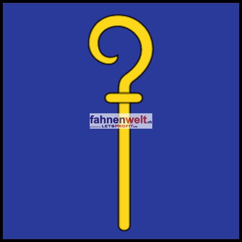 Fahne Gemeinde 3989 Biel Ehemalige Gemeinde (VS) | 30 x 30 cm und Gr&ouml;sser - Bild 1