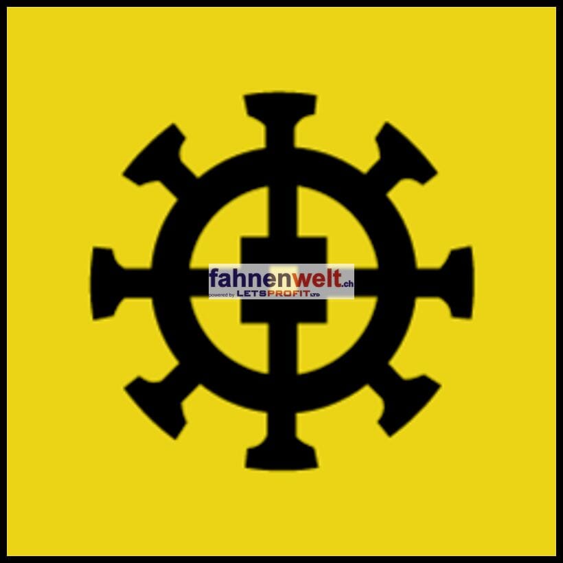 Fahne Gemeinde 3280 Greng (FR) | 30 x 30 cm und Gr&ouml;sser - Bild 1