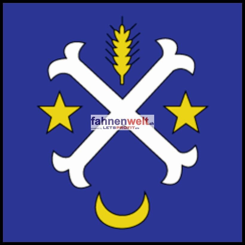 Fahne Gemeinde 1116 Cottens (VD) | 30 x 30 cm und Gr&ouml;sser - Bild 1