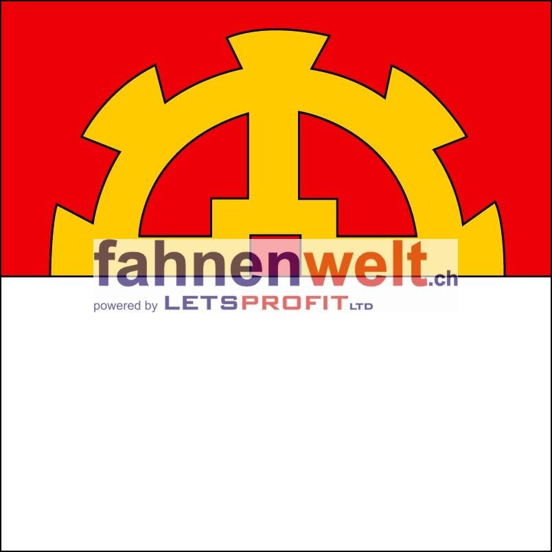Fahne Gemeinde 3053 Deisswil bei M&uuml;nchenbuchsee (BE) | 30 x 30 cm und Gr&ouml;sser - Bild 1