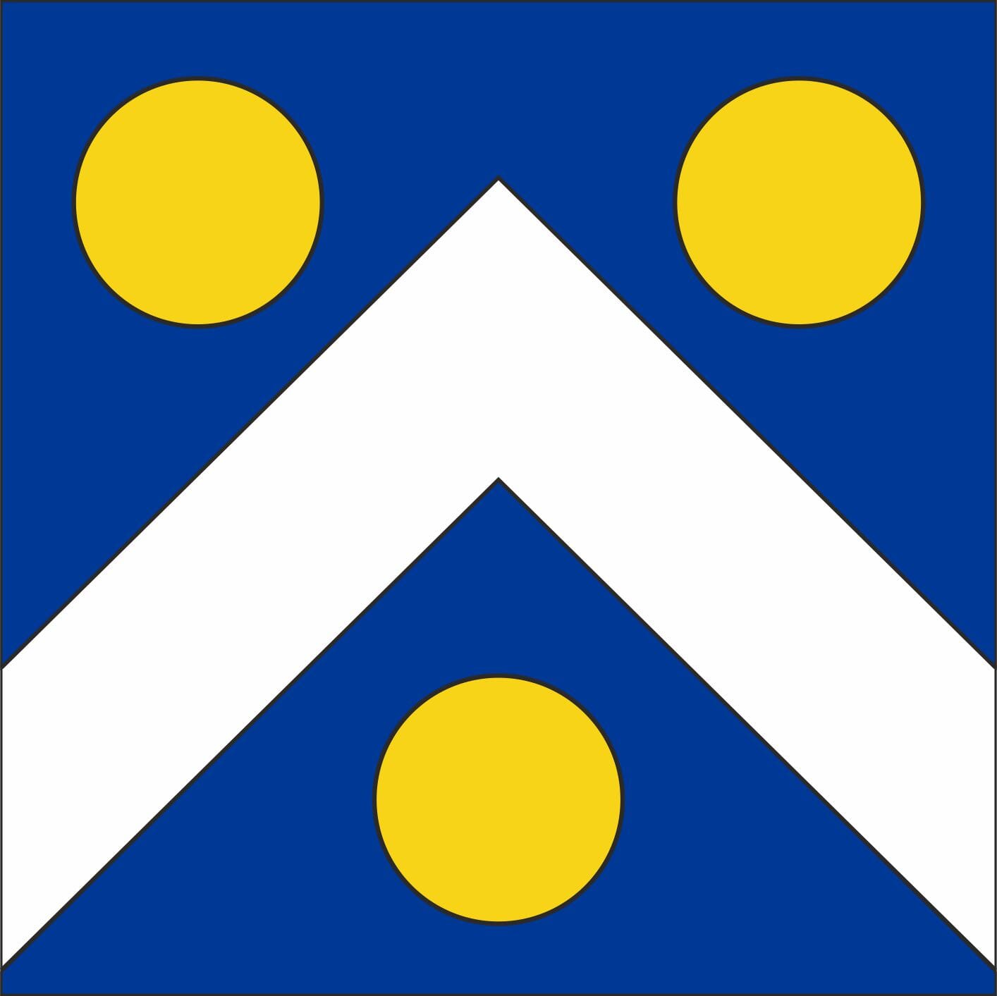 Fahne Gemeinde 1040 Villars-le-Terroir (VD) | 30 x 30 cm und Gr&ouml;sser - Bild 1