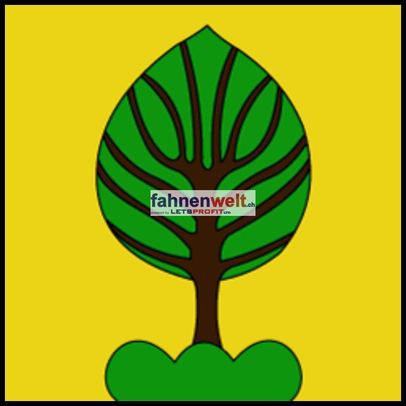 Fahne Gemeinde 1782 Belfaux altes Wappen (FR) | 30 x 30 cm und Gr&ouml;sser - Bild 1