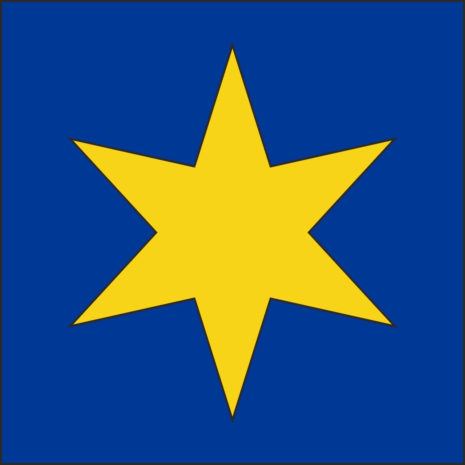 Fahne Gemeinde 8232 Merishausen (SH) | 30 x 30 cm und Gr&ouml;sser - Bild 1