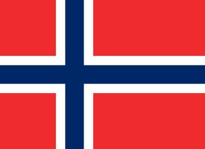 Norwegen gedruckt im Querformat | 90 x 150 cm - Bild 1