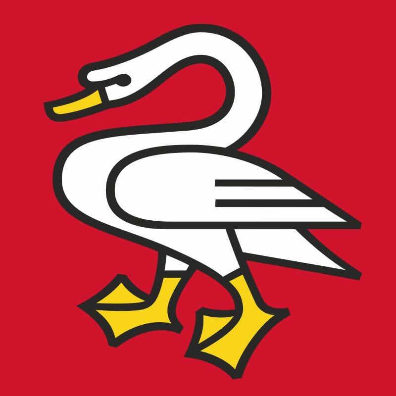 Fahne Gemeinde 8810 Horgen alternative Darstellung (ZH) | 30 x 30 cm und Gr&ouml;sser - Bild 1