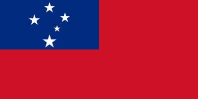 Samoa gedruckt im Querformat | 60 x 90 cm - Bild 1
